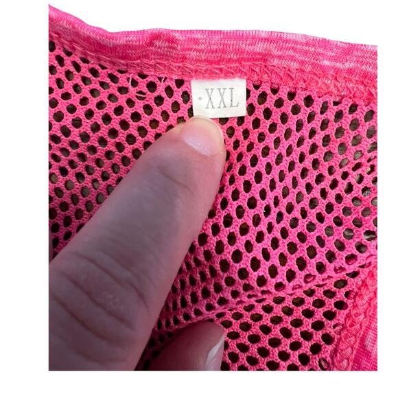 EUC Hot Pink Plus Size Athletic Racerback Tank - Size 2XL - Picture 3 of 4